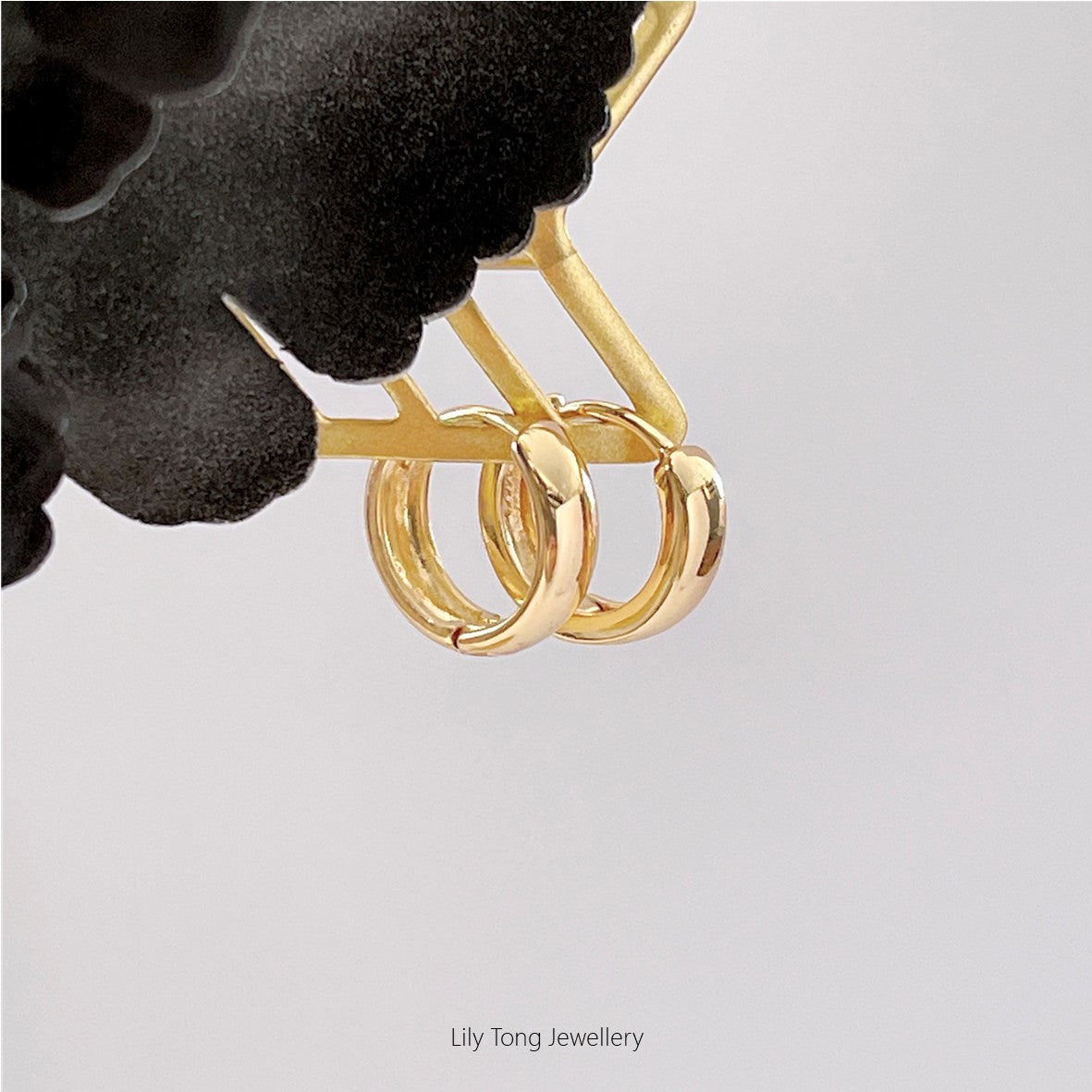 Gold-Filled Hoop Earrings #0637