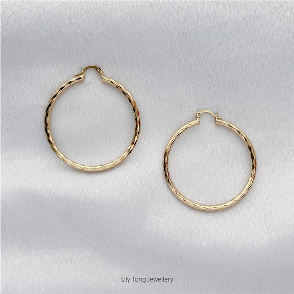 50mm Hoop Earrings