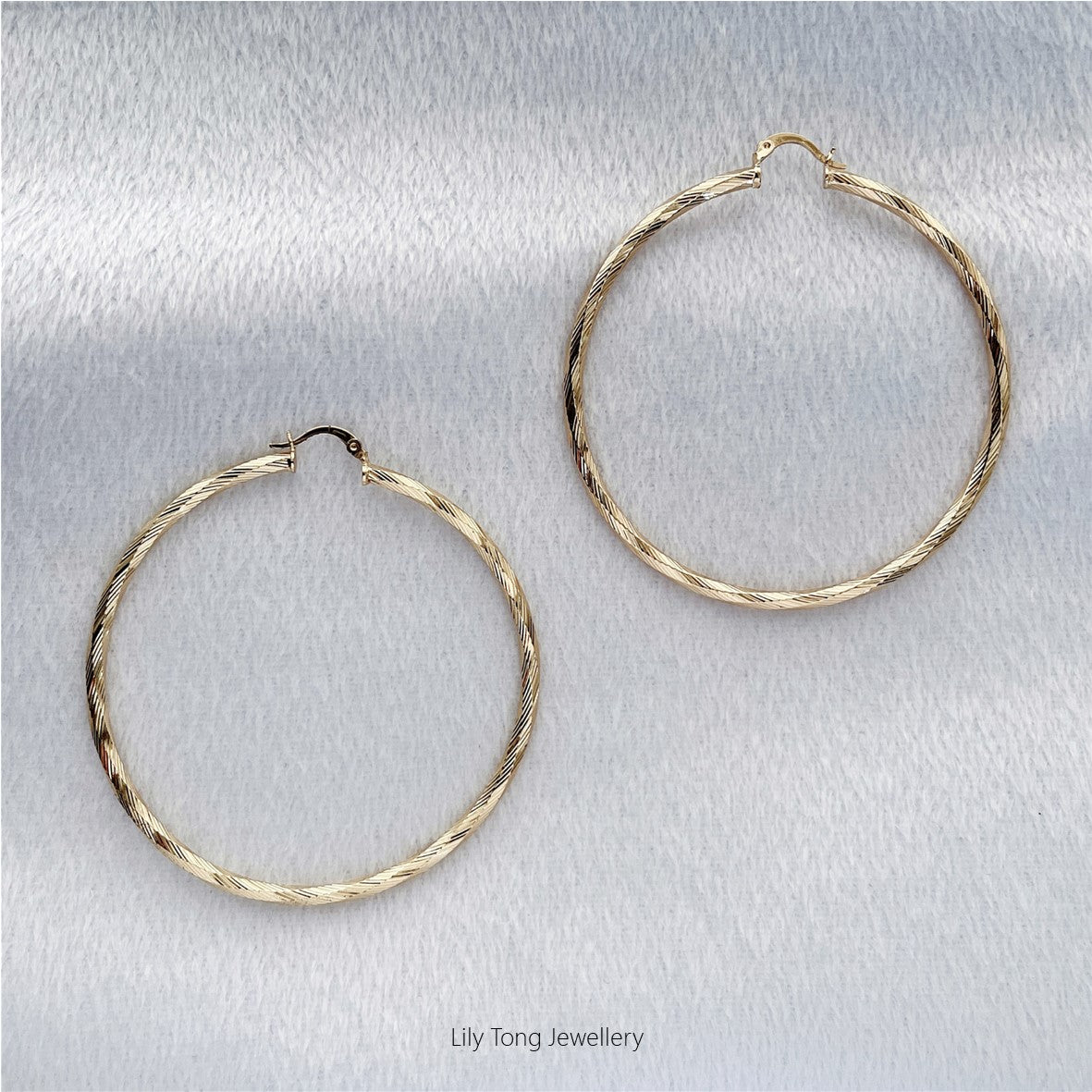 70mm Hoop Earrings