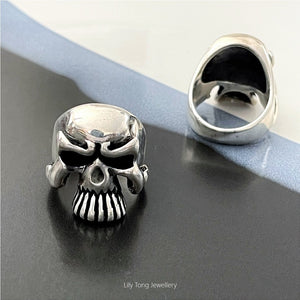 925 Silver Biker Ring #RS3