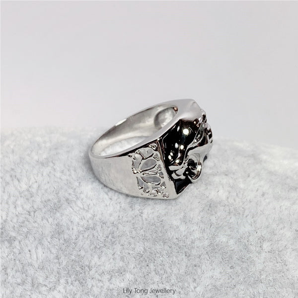 White Gold Plated Ring #WGP2